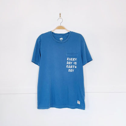 roots x earth activist pocket tee