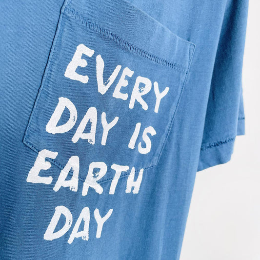 roots x earth activist pocket tee