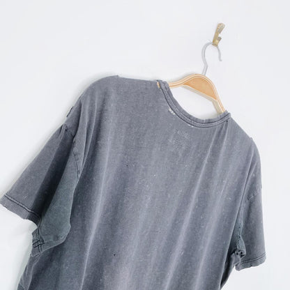 rolling stones x bravado 2022 oversized distressed tongue graphic tee