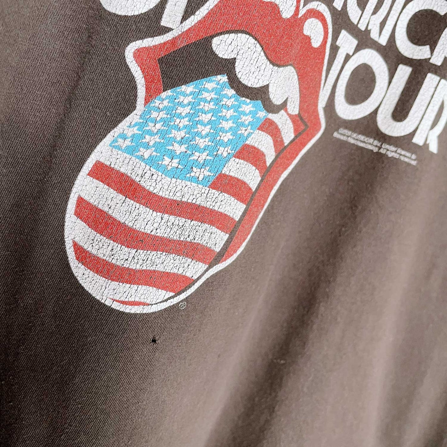 bravado 2009 rolling stones north american tour '81 tee - size medium