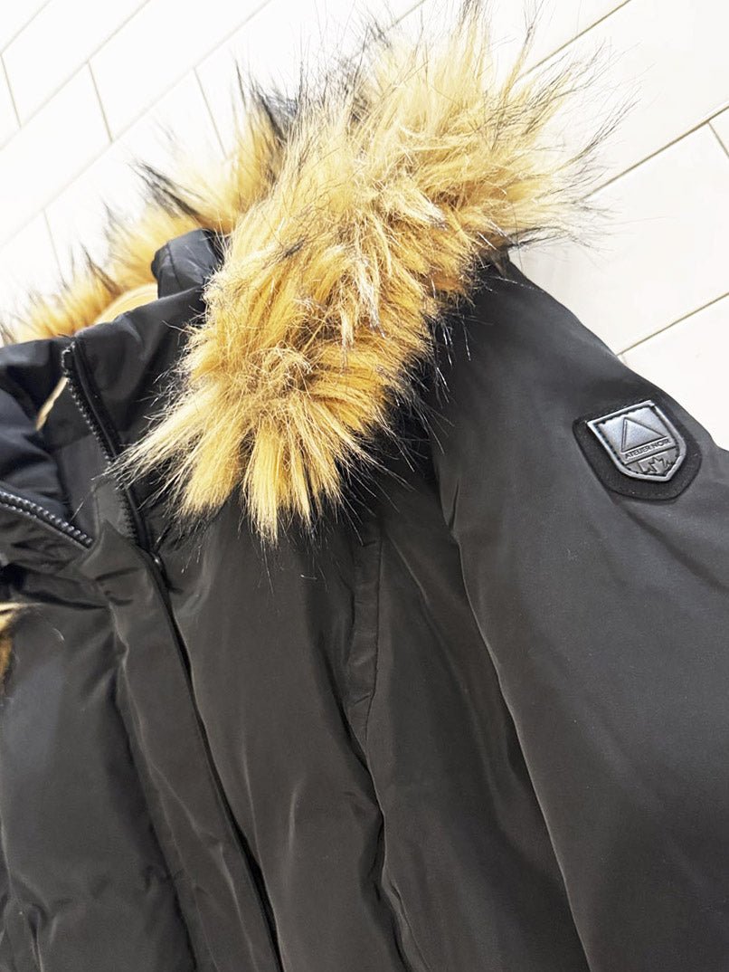 rudsak atelier noir down detachable faux fur hooded parka - good market thrift store