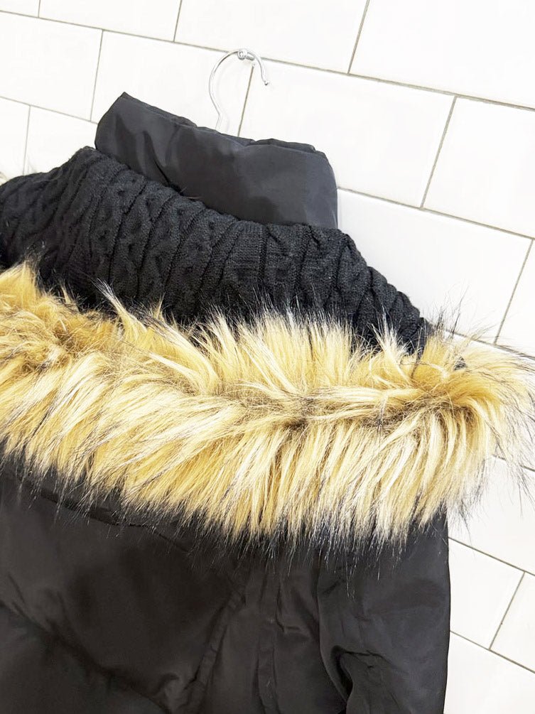 rudsak atelier noir down detachable faux fur hooded parka - good market thrift store