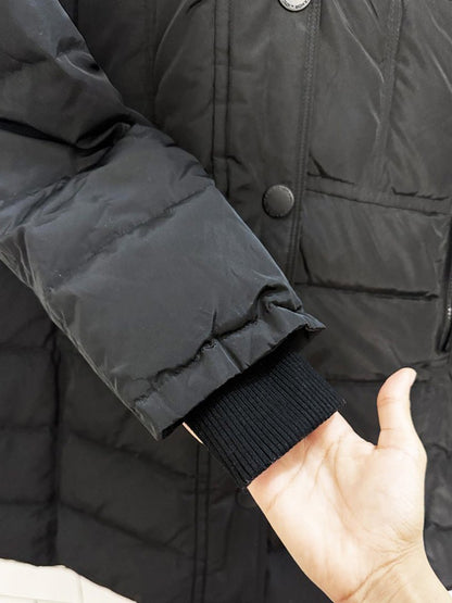 rudsak atelier noir down detachable raccoon fur hooded parka - good market thrift store