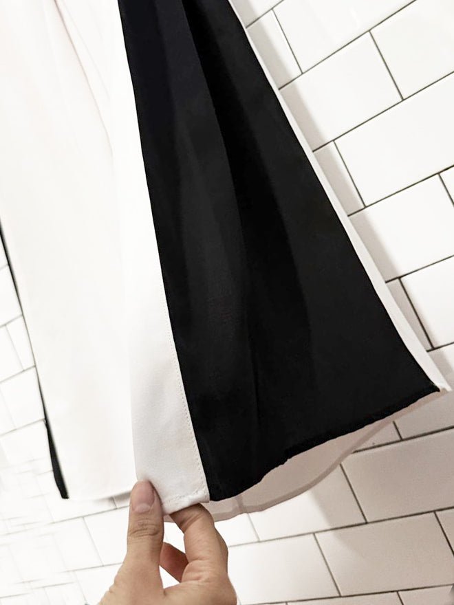 runaway high rise pleated wide leg trousers - good market thrift store