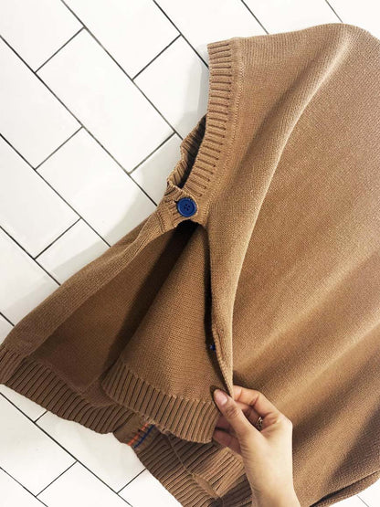 saferoom open side knit vest - good market thrift store