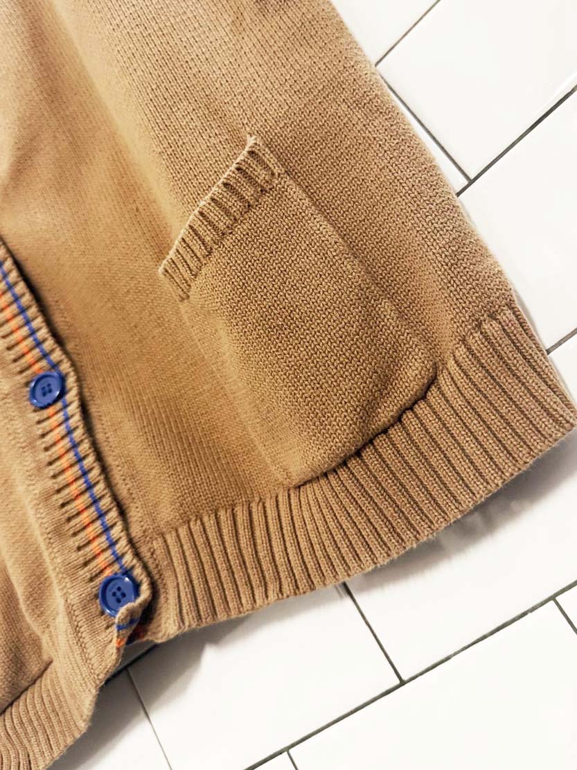 saferoom open side knit vest - good market thrift store