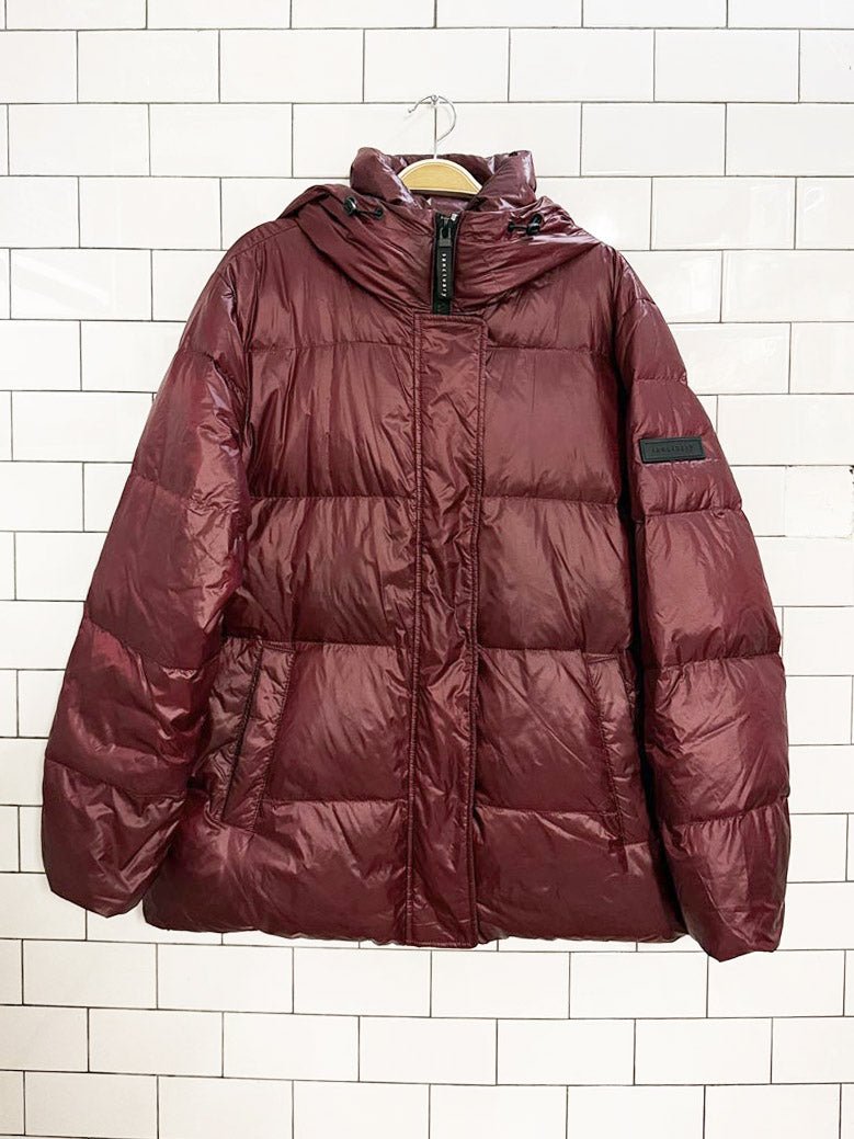 sanctuary puffer - up down drawstring short puffer coat | anthropologie - good market thrift store