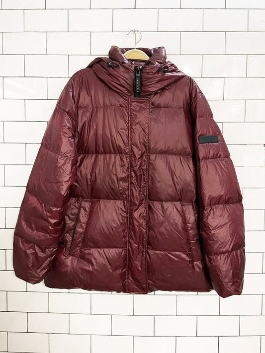 sanctuary puffer - up down drawstring short puffer coat | anthropologie - good market thrift store