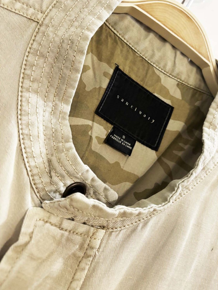 sanctuary utility drawstring vest | anthropolgie - good market thrift store