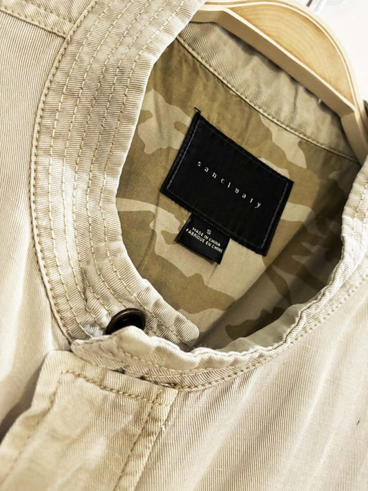 sanctuary utility drawstring vest | anthropolgie - good market thrift store