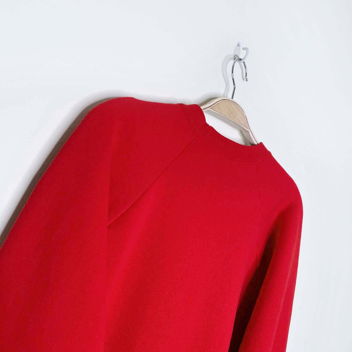 vintage i believe in santa graphic crew - size xl