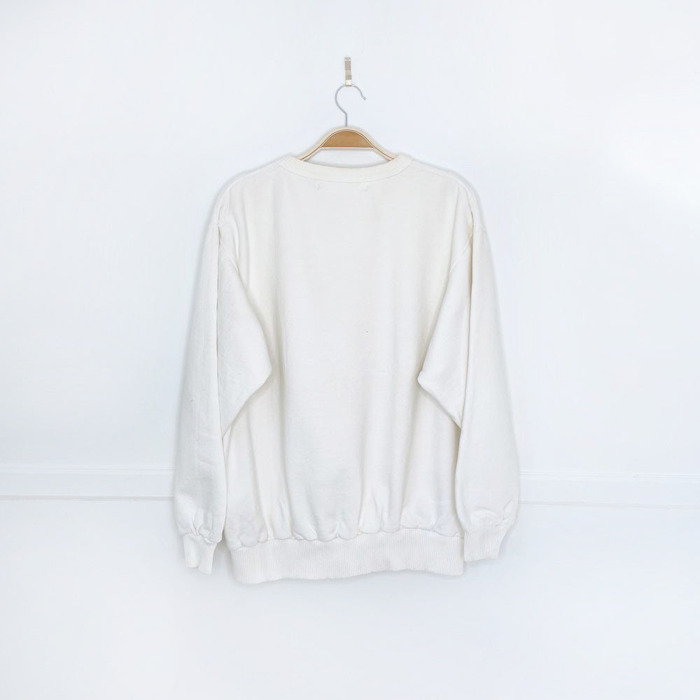 vintage 90s handmade santas + bells crew