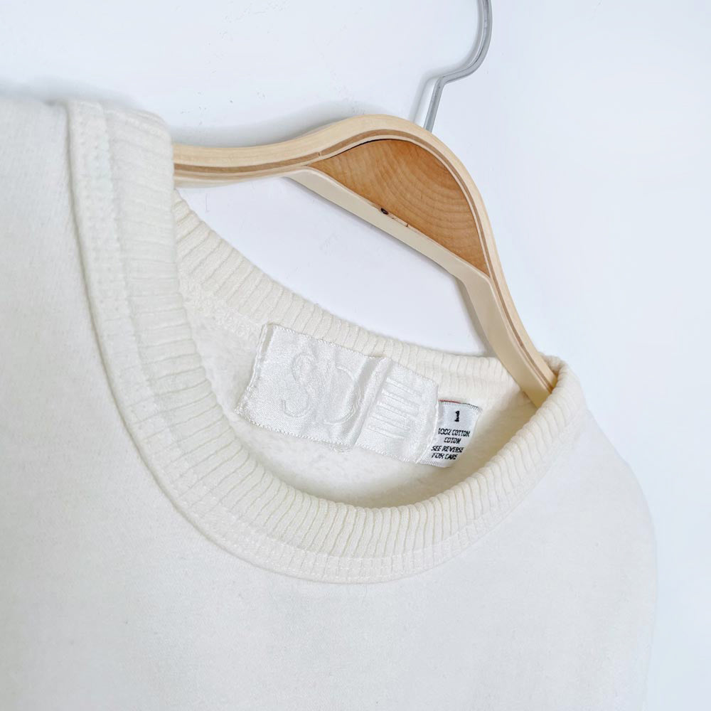 vintage 90s handmade santas + bells crew