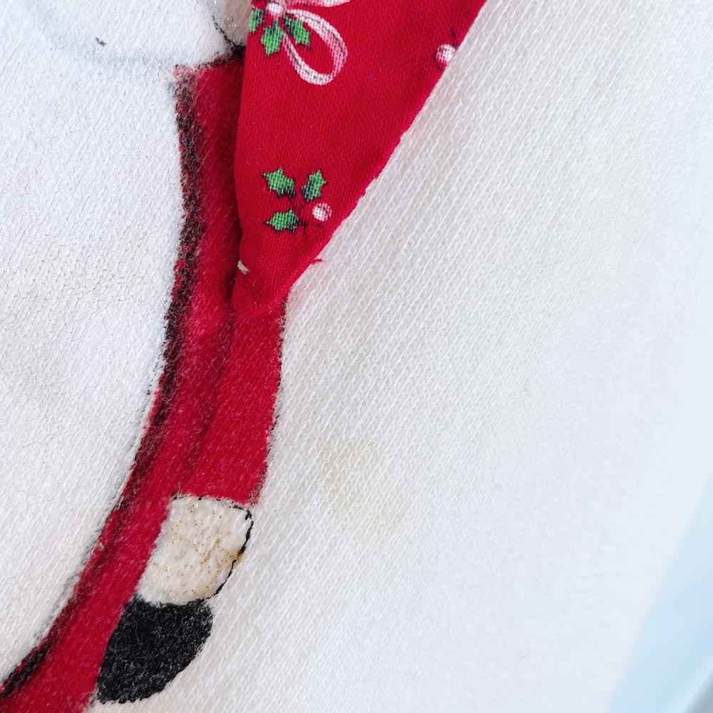 vintage 90s handmade santas + bells crew