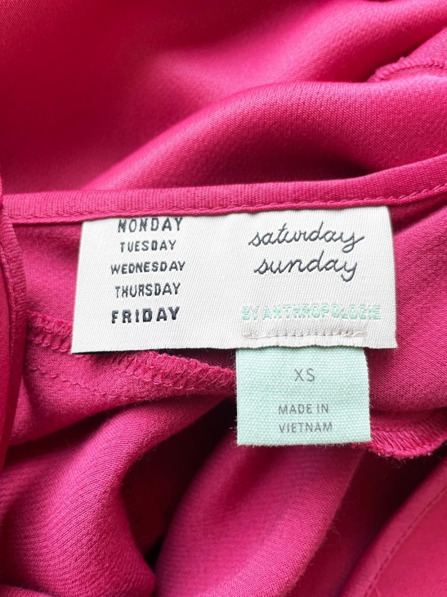 saturday sunday 2025 rosalina satin slip midi dress | anthropologie - good market thrift store