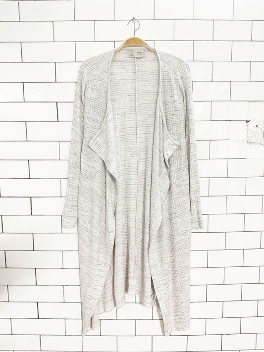 saturday sunday space - dyed maxi open cardigan | anthropologie - good market thrift store
