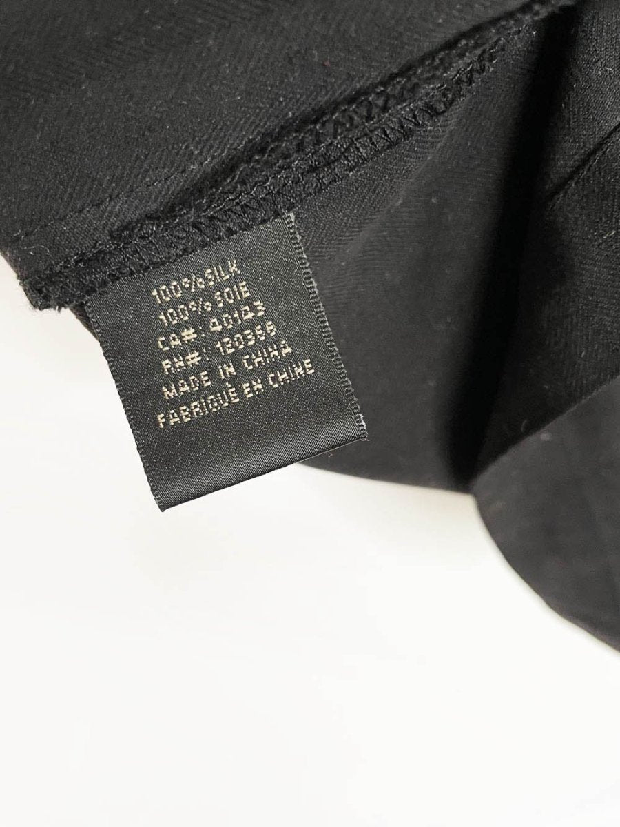 scala milano italy 100% silk full button cabana shirt - good market thrift store