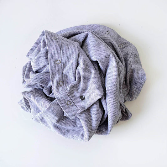 lululemon vinyasa rulu scarf lilac heather wee stripe