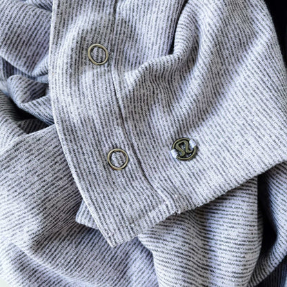 lululemon vinyasa rulu scarf lilac heather wee stripe