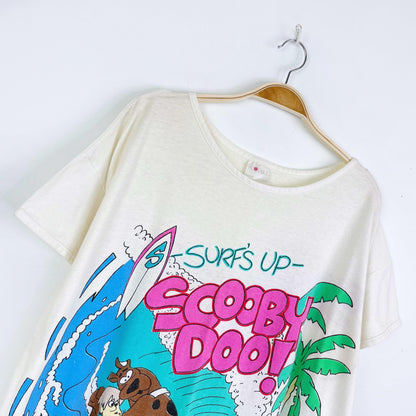 vintage 1987 scooby-doo graphic t-shirt dress