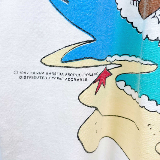 vintage 1987 scooby-doo graphic t-shirt dress