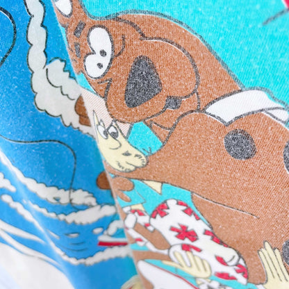 vintage 1987 scooby-doo graphic t-shirt dress