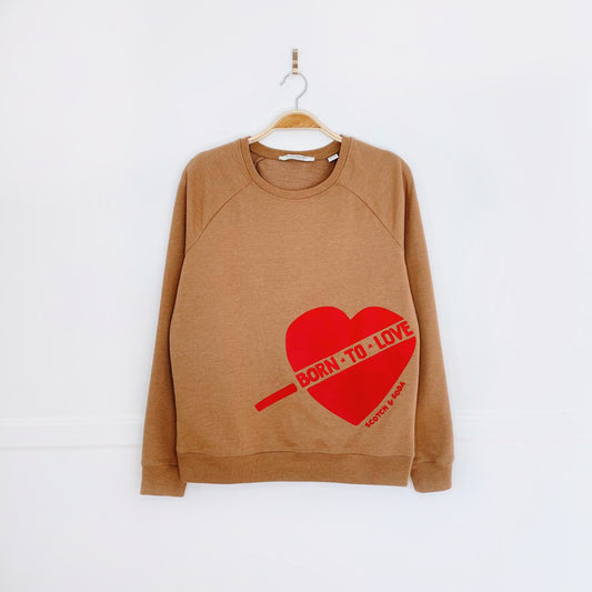 scotch & soda born to love sweatshirt