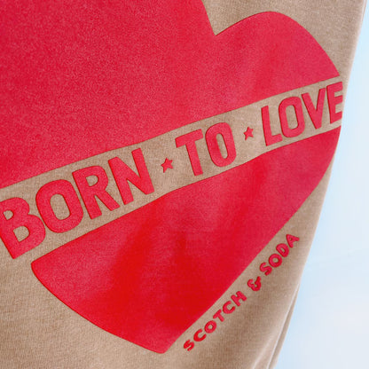 scotch & soda born to love sweatshirt