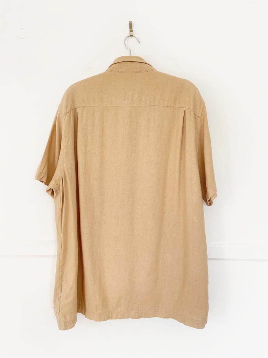 scotch & soda linen - blend relaxed cabana shirt - good market thrift store