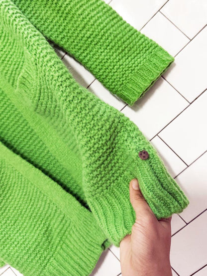 scotch & soda wool - blend long knit open cardigan | maison scotch - good market thrift store