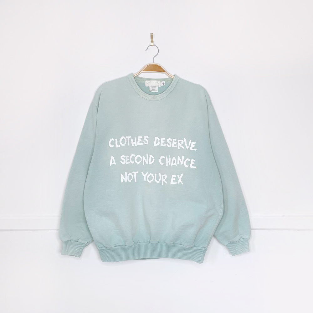 vintage 90s NR x earth activist faded cottage crew