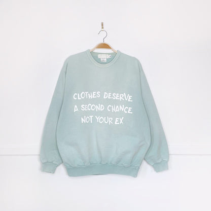 vintage 90s NR x earth activist faded cottage crew