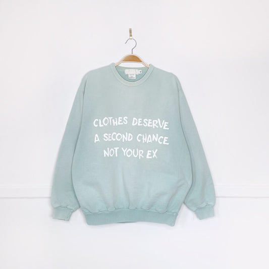 vintage 90s NR x earth activist faded cottage crew