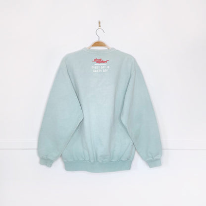 vintage 90s NR x earth activist faded cottage crew