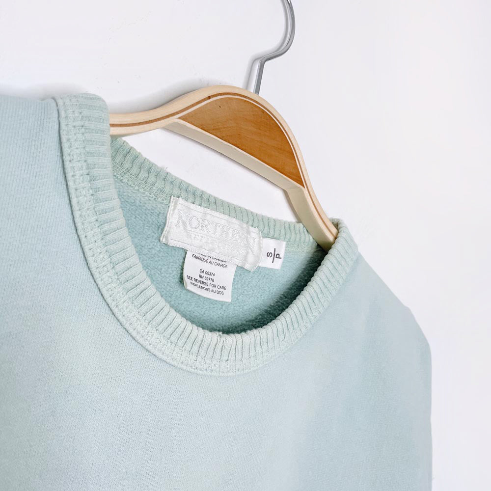 vintage 90s NR x earth activist faded cottage crew