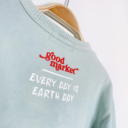 vintage 90s NR x earth activist faded cottage crew