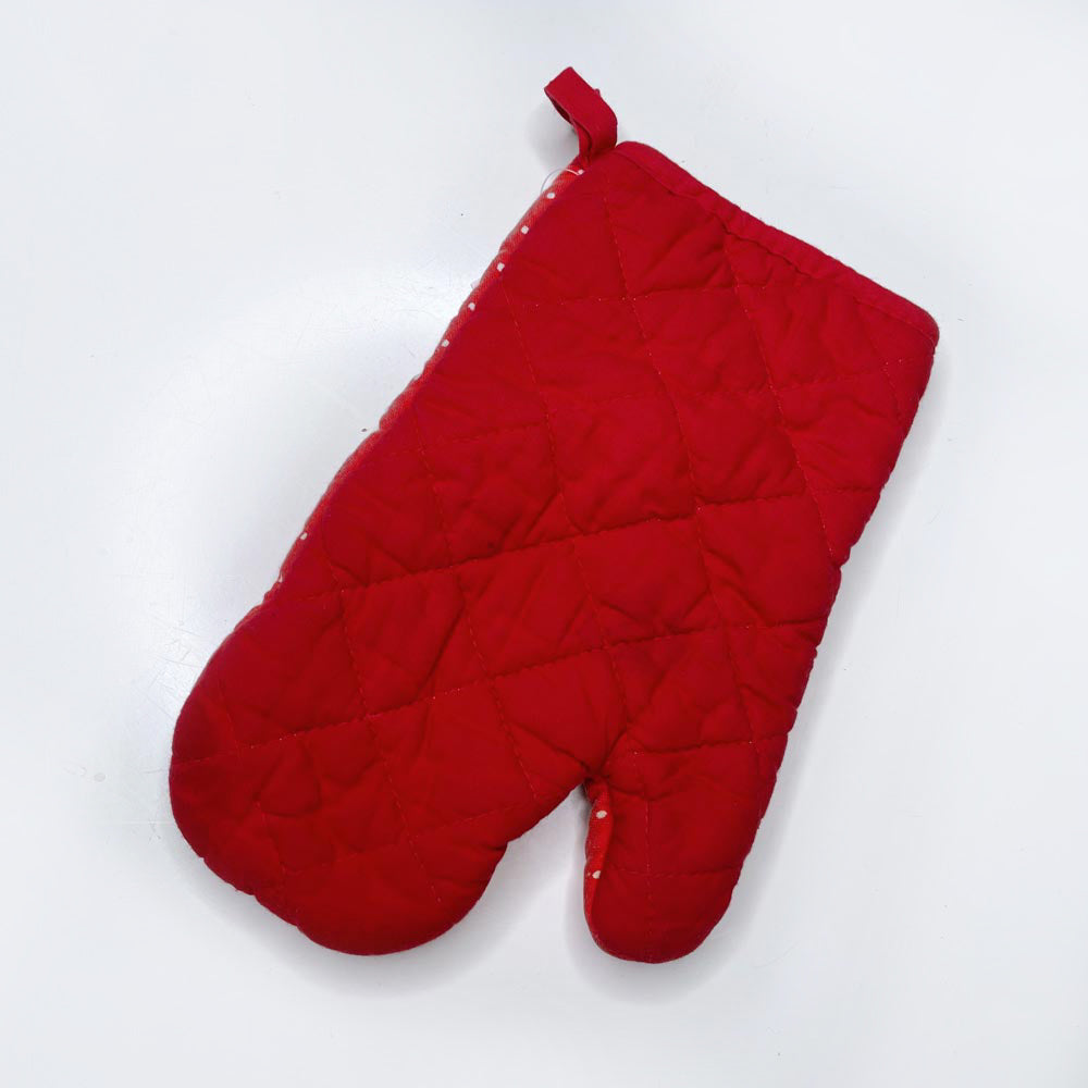 north pole seal holiday oven mitt