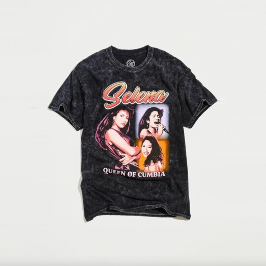 UO selena acid wash tee