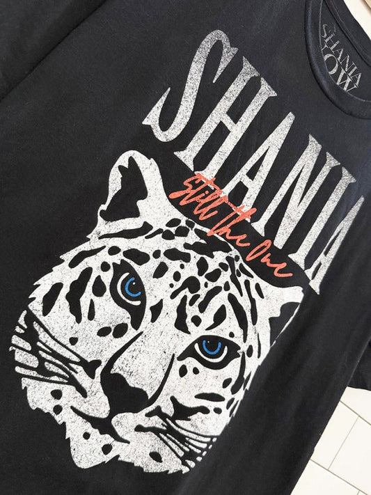 shania twain still the one leopard graphic tee - good market thrift store