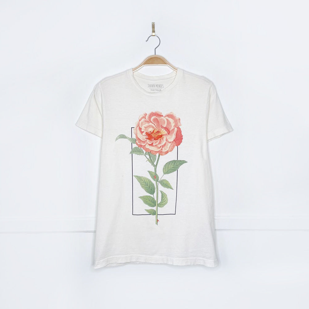 shawn mendes 2019 the tour rose tee