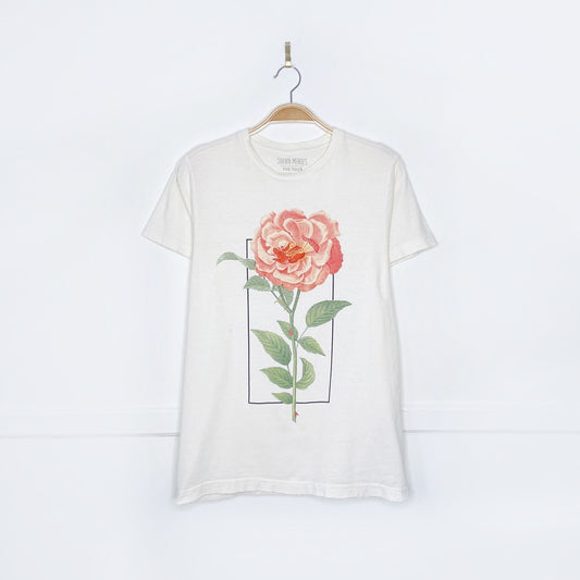 shawn mendes 2019 the tour rose tee