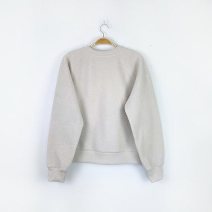 roots 2021 sherpa crewneck sweatshirt