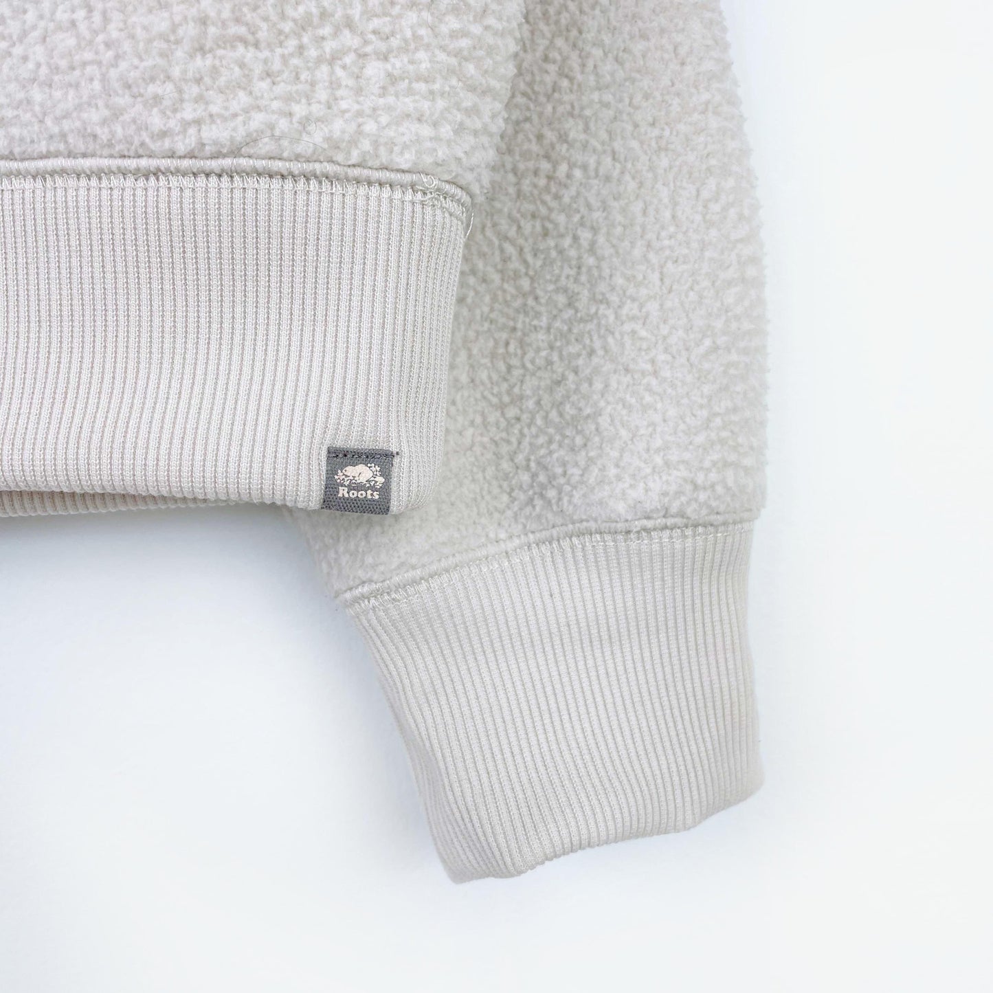 roots 2021 sherpa crewneck sweatshirt