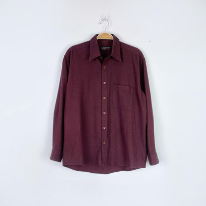 vintage valentino baron logo pocket shirt