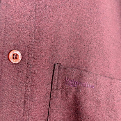 vintage valentino baron logo pocket shirt