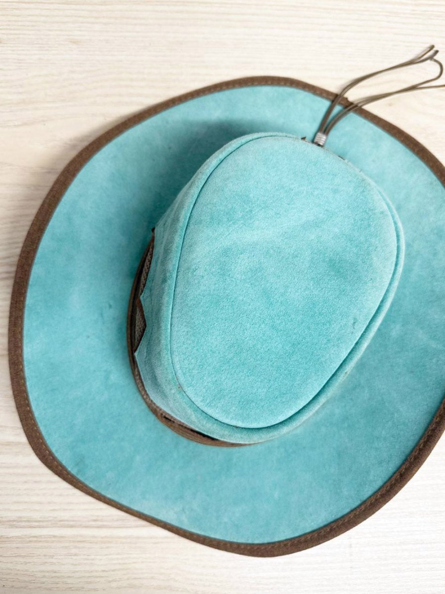 sierra by walkabout suede mesh cowboy hat | made in USA - good market thrift store