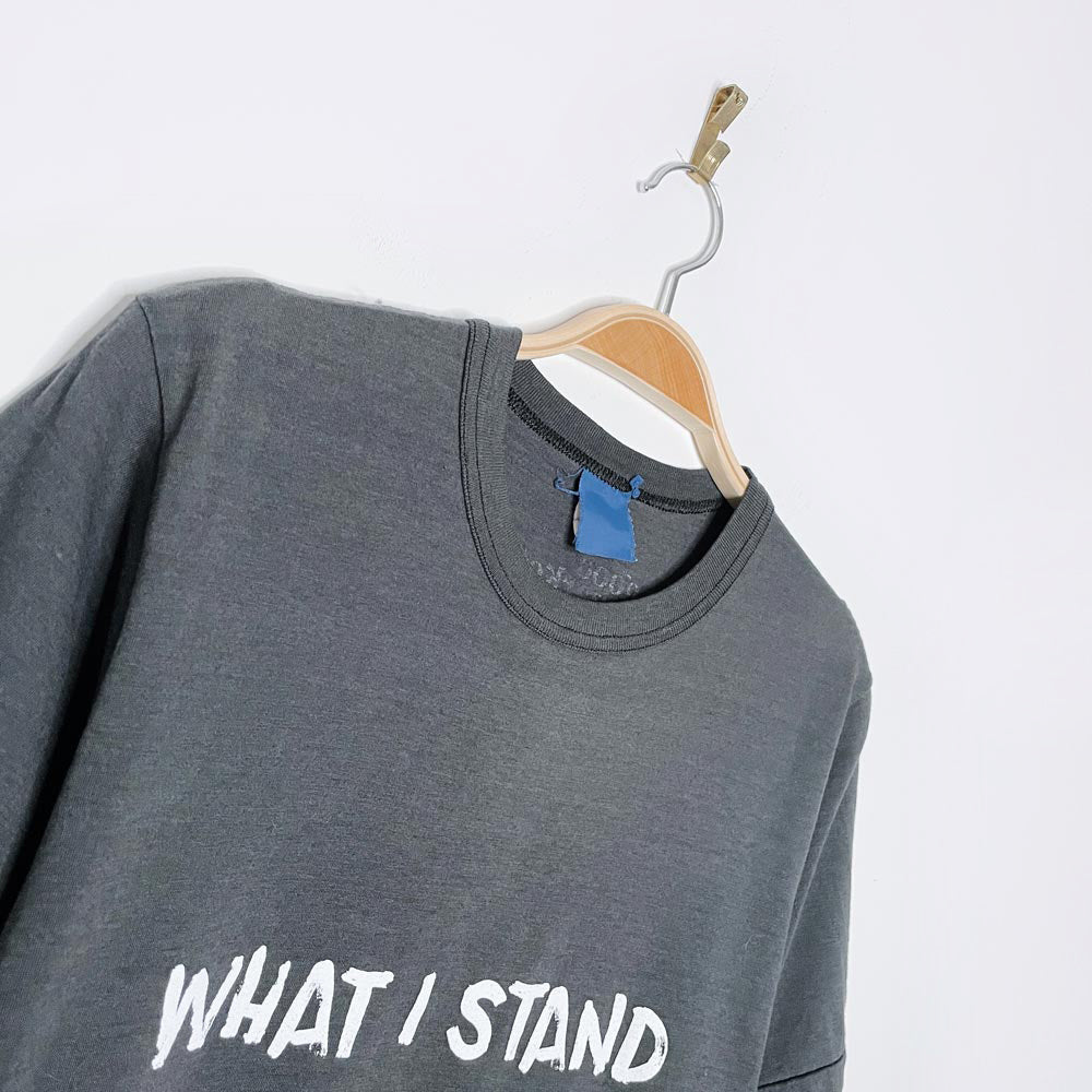 vintage 80s single stitch x earth activist soft tee