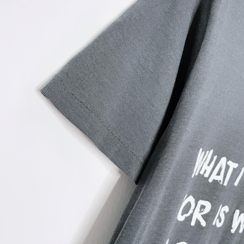 vintage 80s single stitch x earth activist soft tee