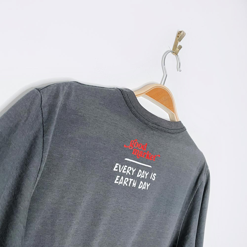 vintage 80s single stitch x earth activist soft tee