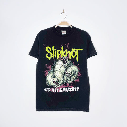 vintage 00's slipknot pulse of the maggots tennessee river tee